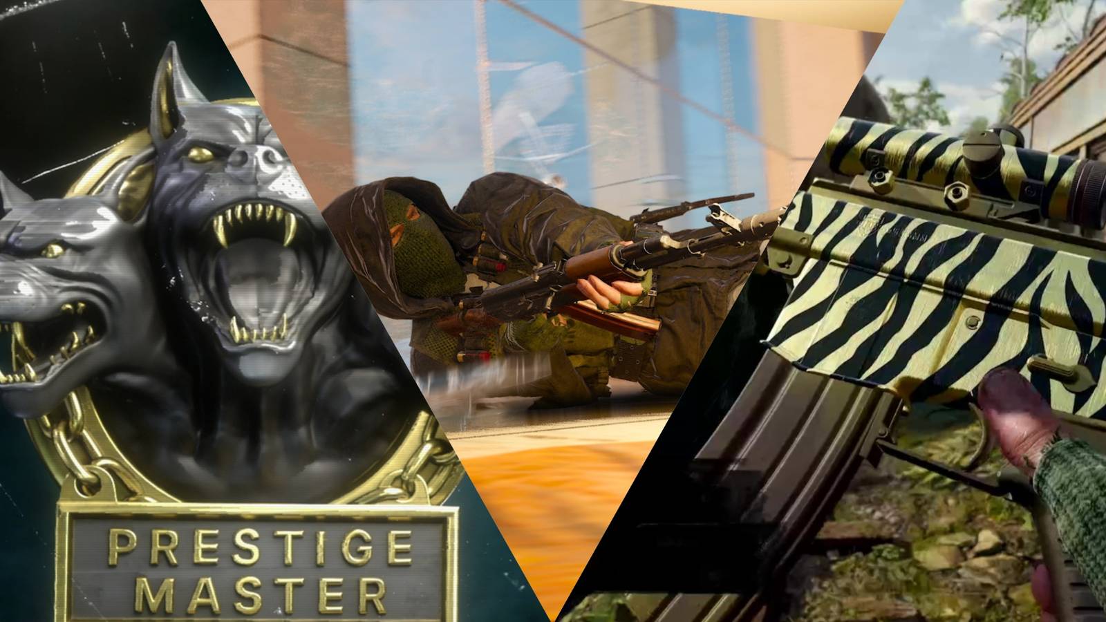 Black Ops 6 Prestige Master, Omnimovement, Gold Tiger Camo