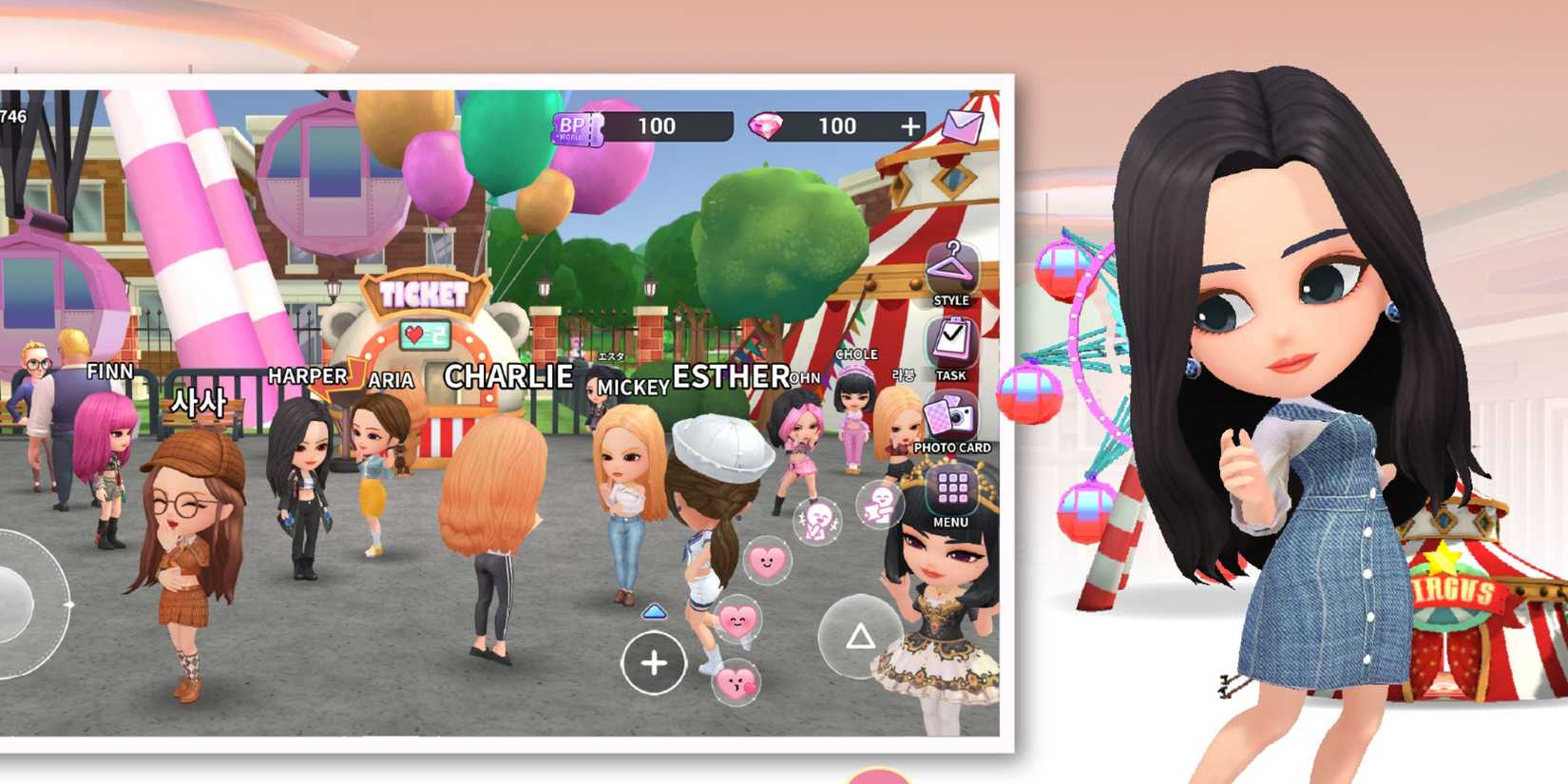 Blackpink The Game character