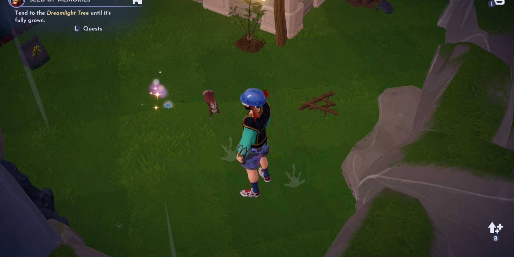 blue marshmallow location dreamlight valley