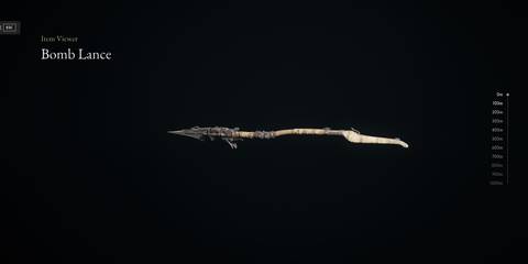 bomb lance 3D model view