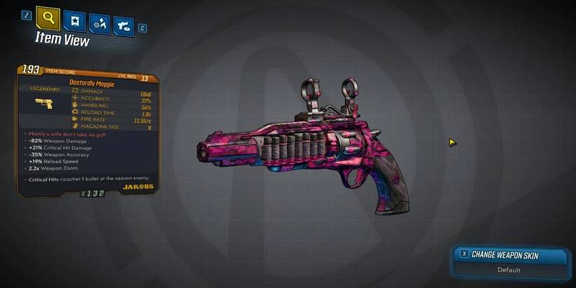 Borderlands 3 Maggie stats