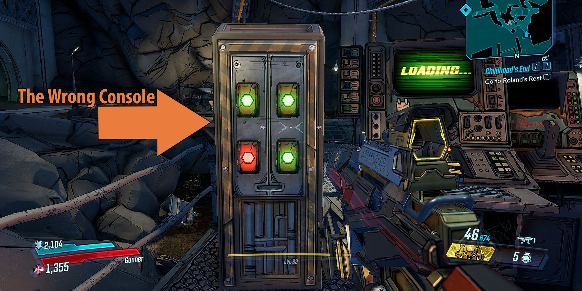 Borderlands 3 - Tannis Lab Puzzle Console