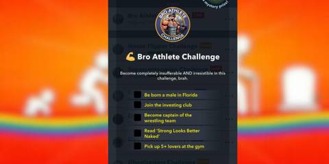 bro athlete challenge bitlife