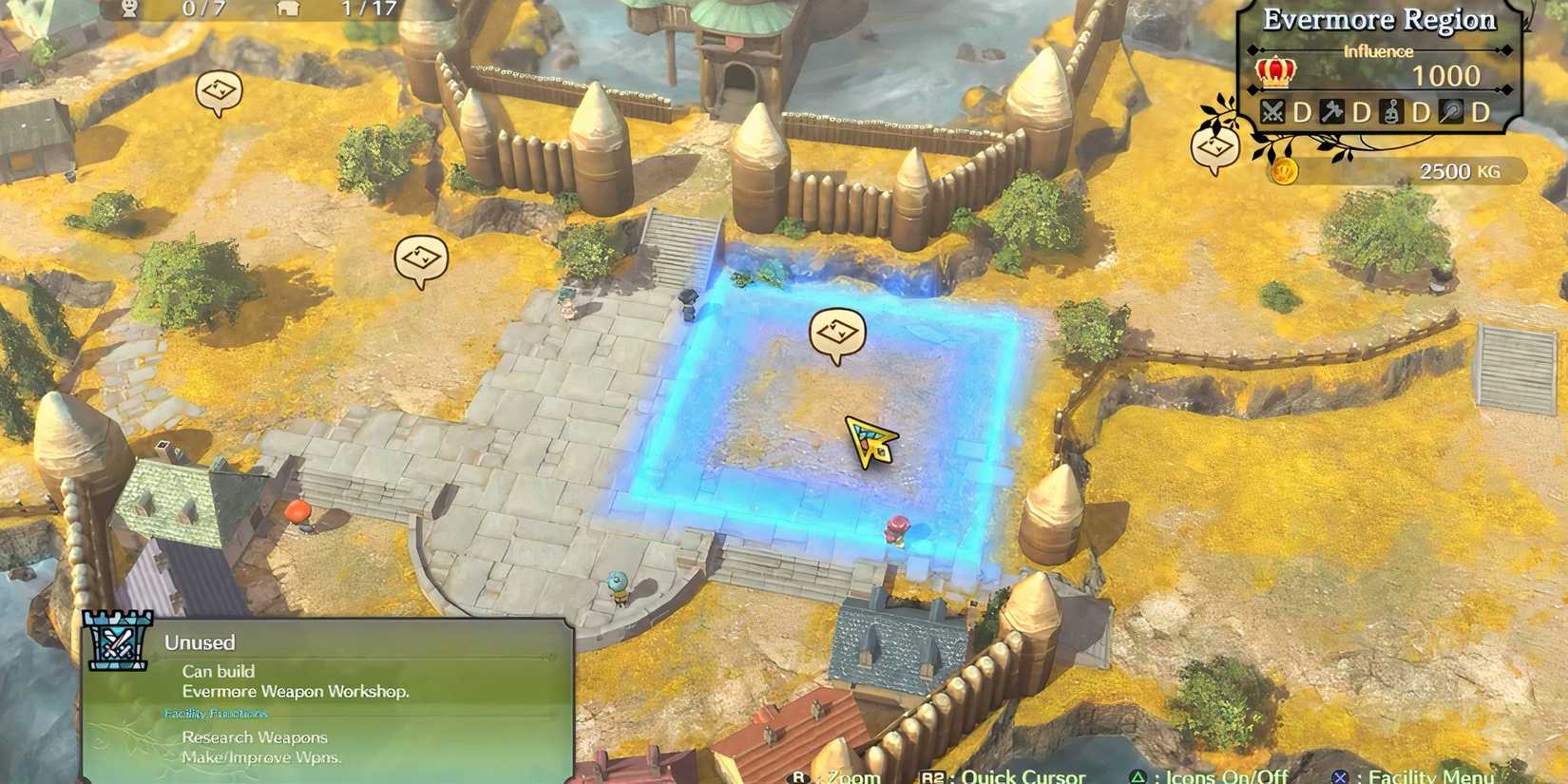 Building a town in Ni No Kuni 2 Revenant Kingdom 