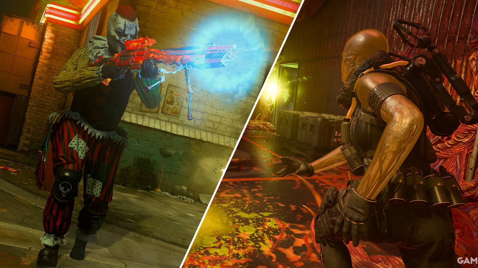 Split-image showcasing two upcoming Operators for The Haunting Season 6 of Modern Warfare 3 and Warzone