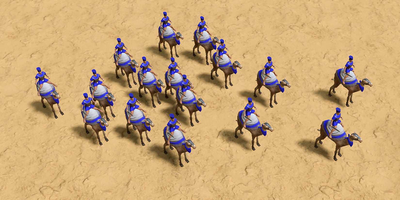 Camel Riders In Age Of Mythology Retold