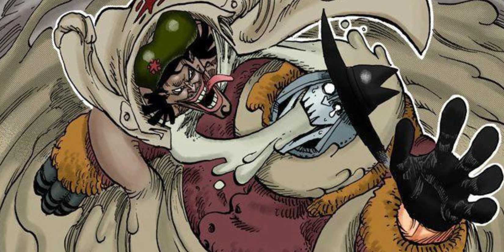 Caribou poses as Gaburu and defeats Scotch.