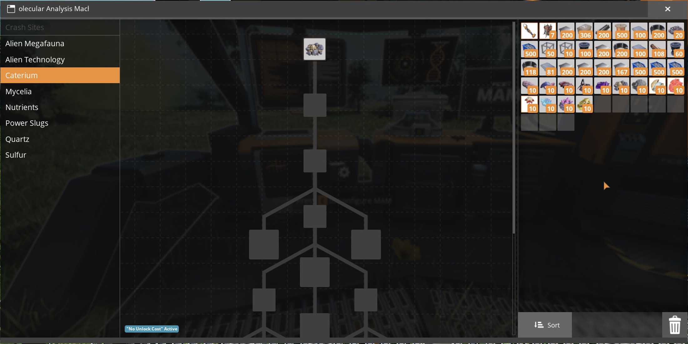 Satisfactory Craft Tree Satisfactory: All MAM Research Costs & Rewards