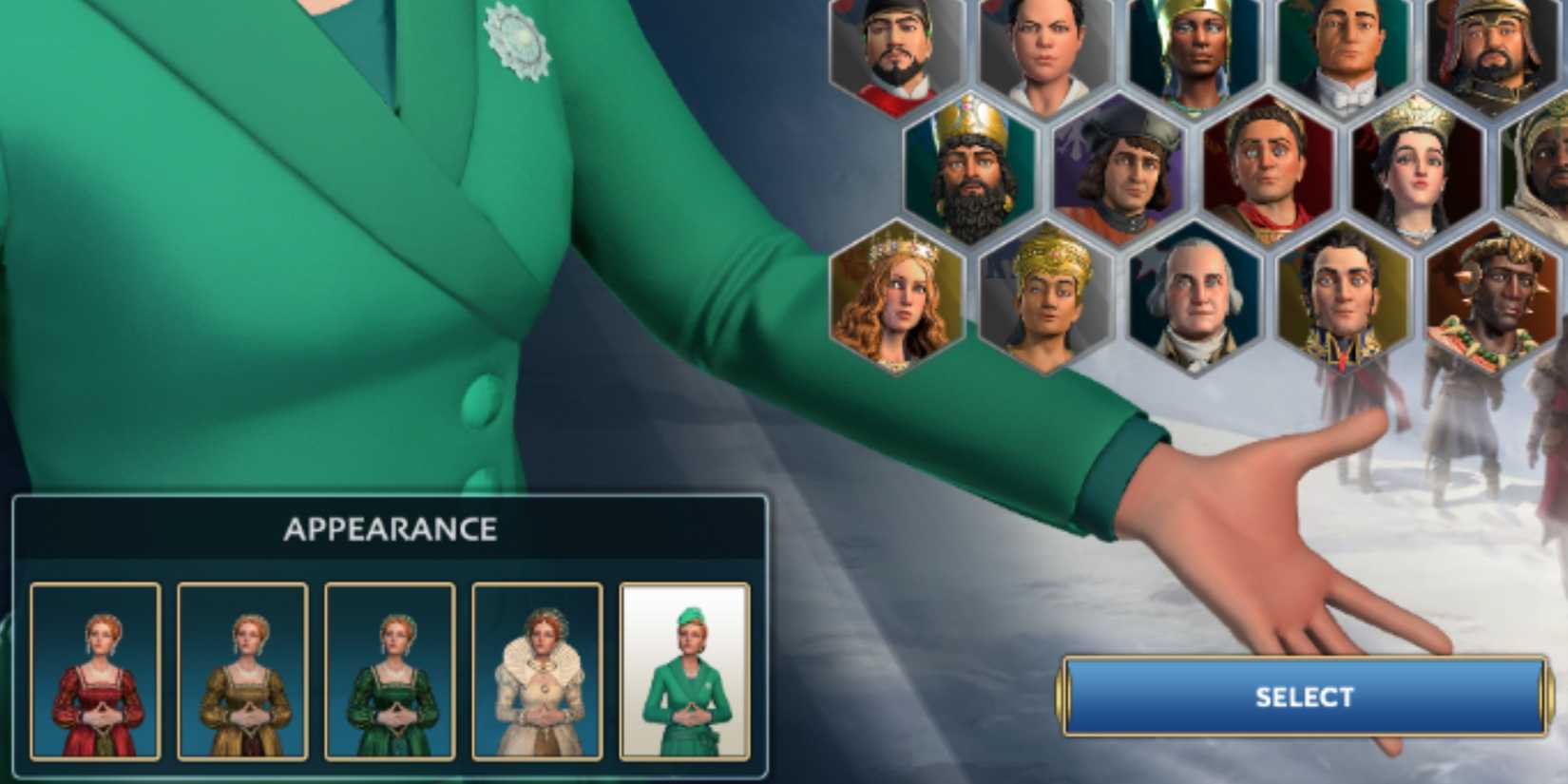 change skin ara history untold