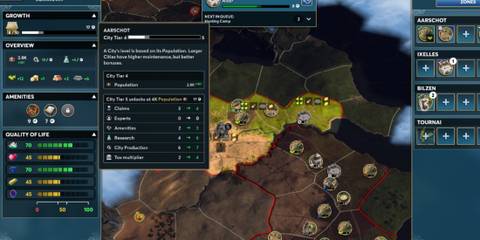 city tier population ara history untold