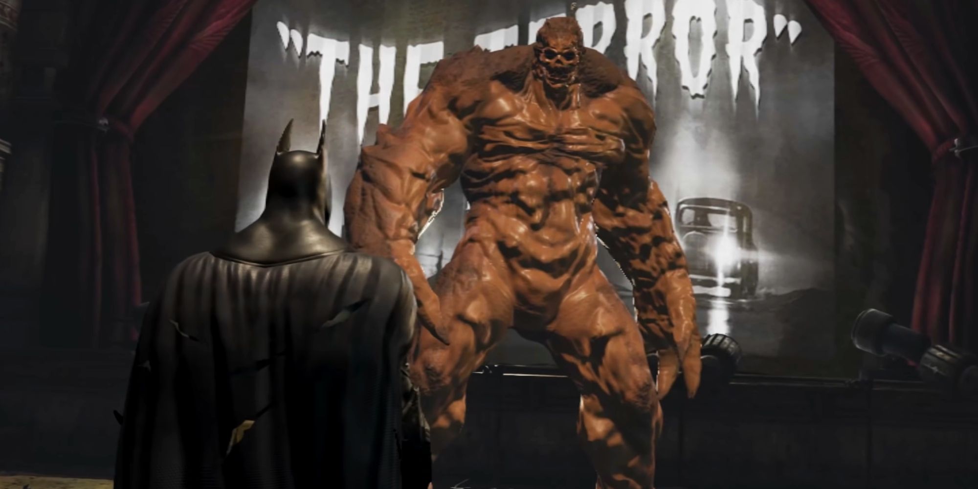 Clayface boss fight in Batman: Arkham City