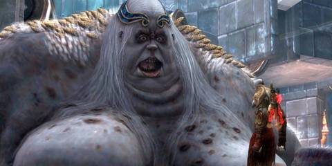 Clotho in 'God of War 2'