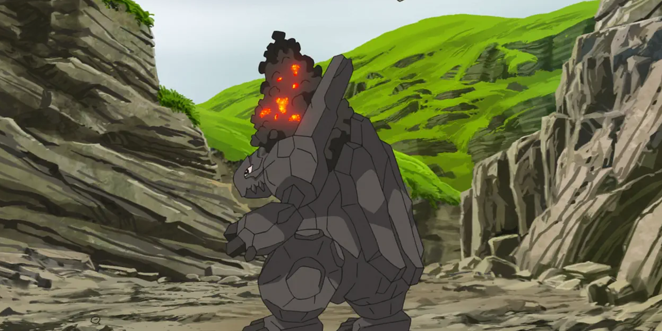 Coalossal In The Pokemon Anime