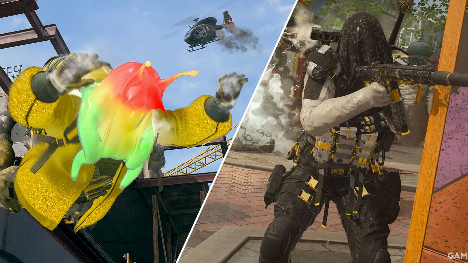 Split-image showcasing two Operators that were introduced for Season 5 of Modern Warfare 3 and Warzone 