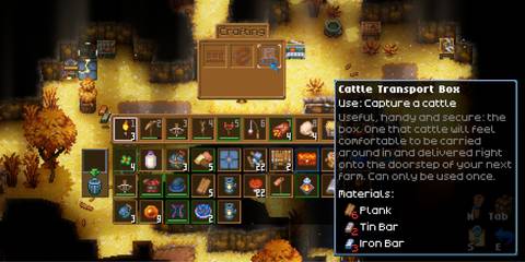 core-keeper-livestock-workbench-crafting-menu