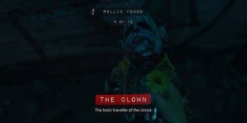Crawl space Clown Rellik found The Casting of Frank Stone