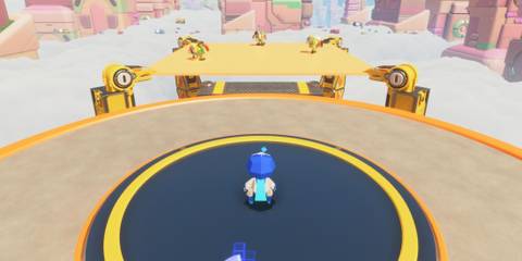 Crumble Rumble 1 Opening in Astro Bot