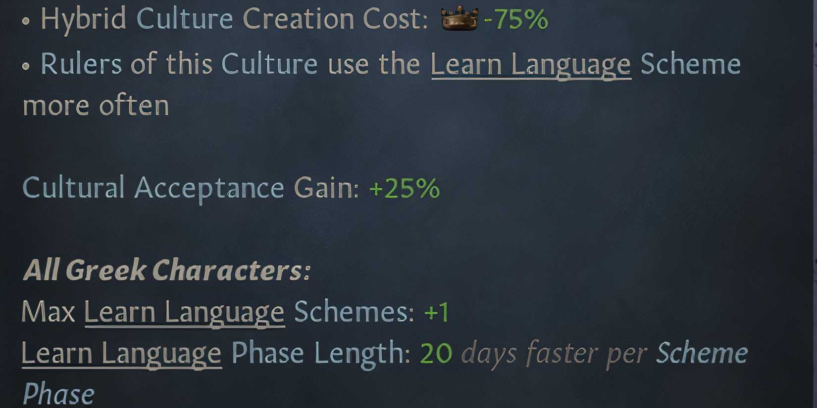 Crusader Kings 3 Culture Blending Cultural Tradition