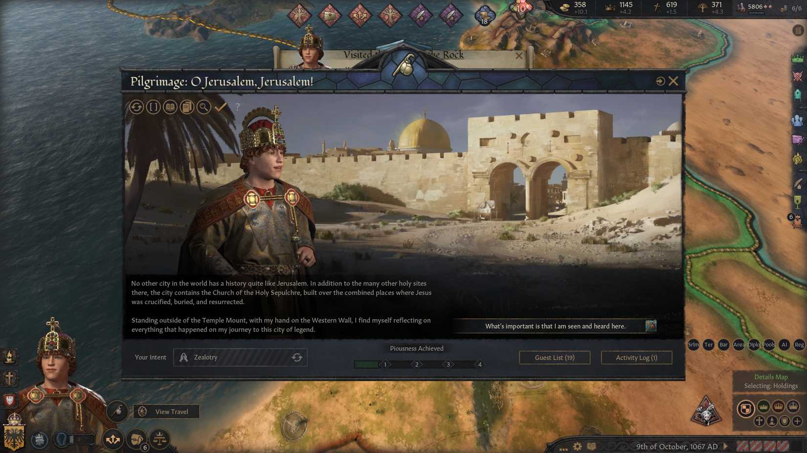 Crusader Kings 3 Jerusalem Pilgrimage