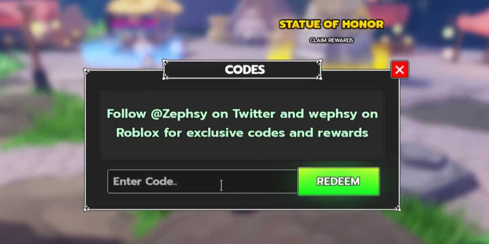 Crusaders the codes tab