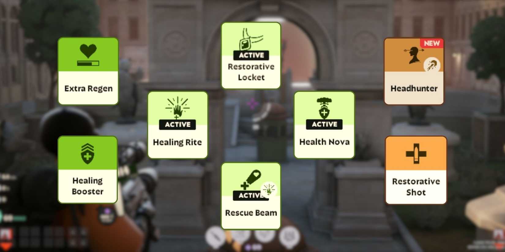 Healing items in Deadlock