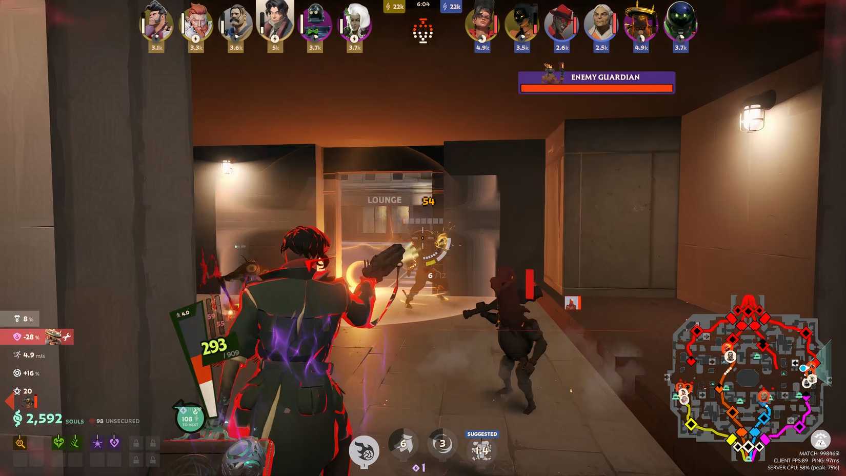 deadlock pocket gameplay