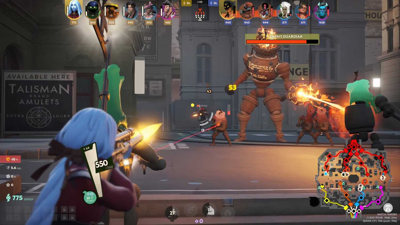 deadlock vindicta gameplay