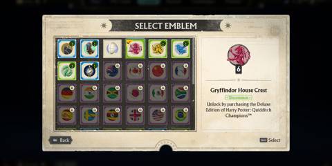 Harry Potter: Quidditch Champions Deluxe Edition House Emblem