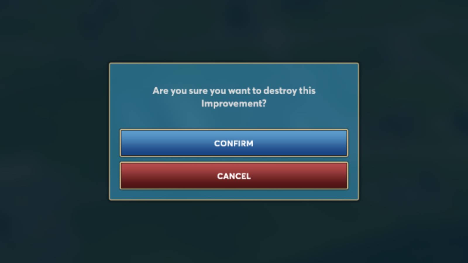 destroy improvement warning ara history untold