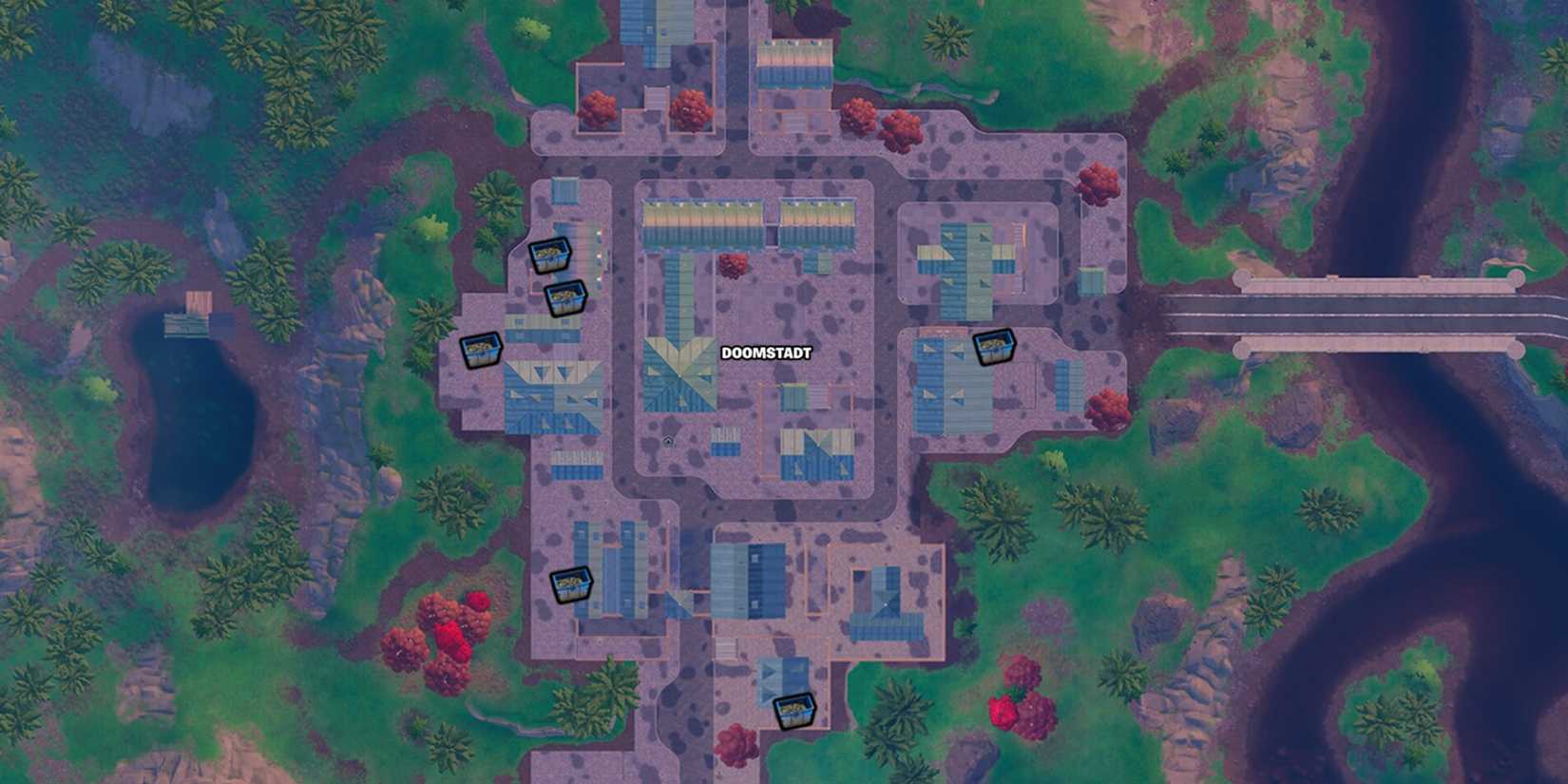 dommstadt hiding locations fortnite