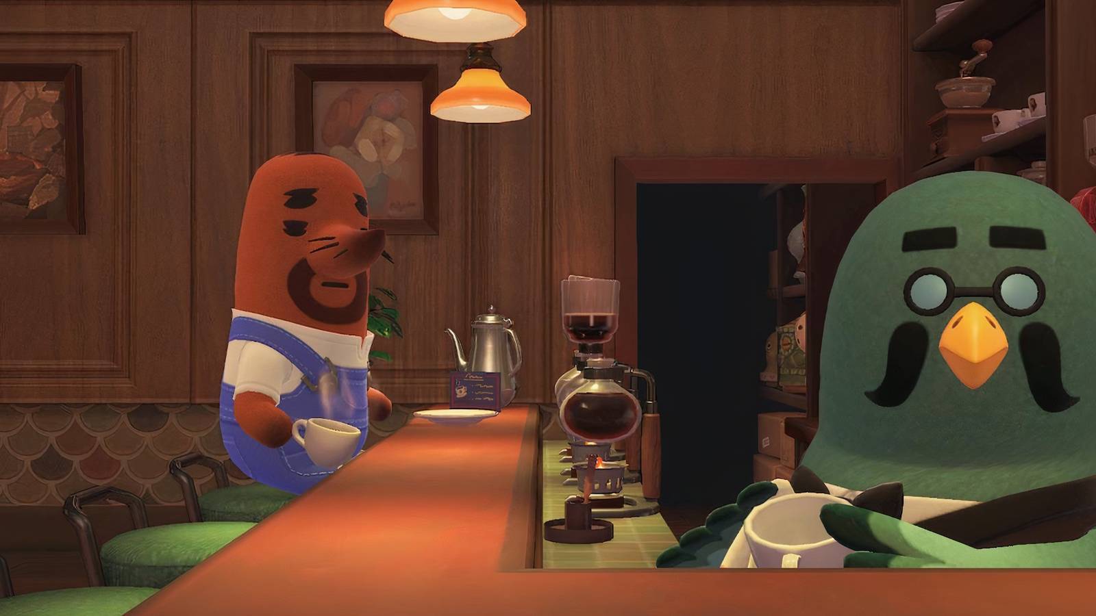 Fan makers Animal Crossing: New Horizons The Roost visitor chart