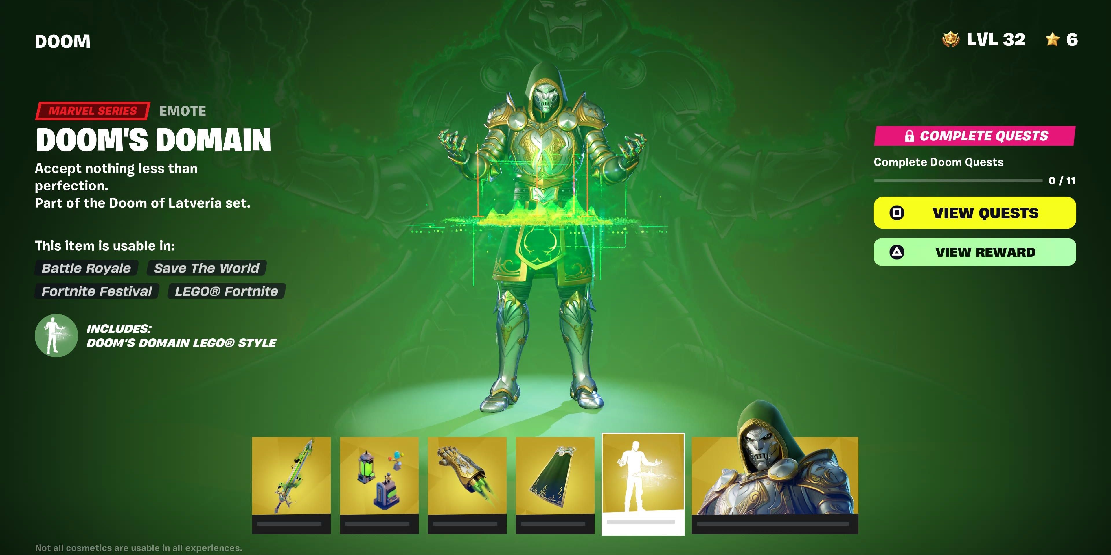 How to Get Doctor Doom in Fortnite (Quest Guide)