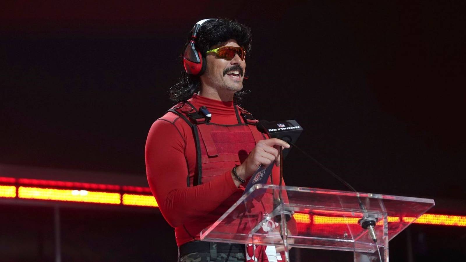 dr disrespect speech on stage