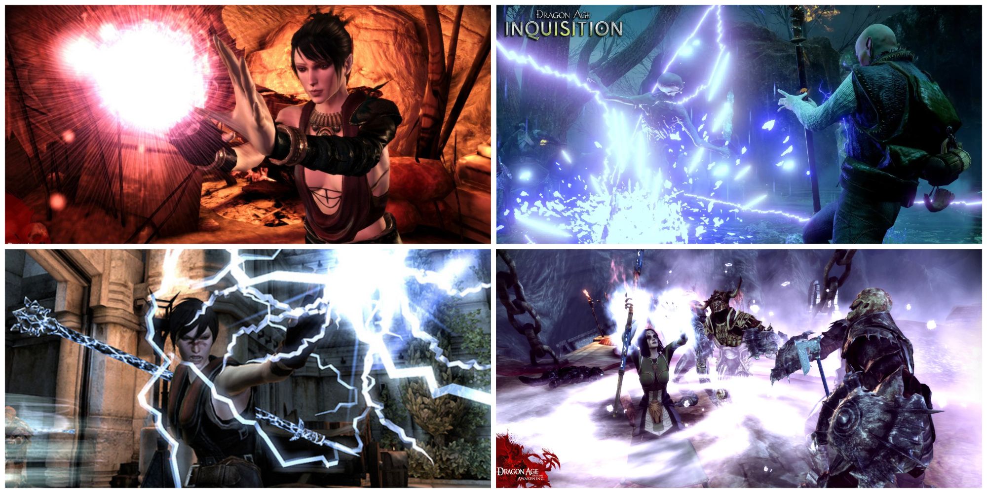 Los mejores tipos de magia en los juegos de Dragon Age