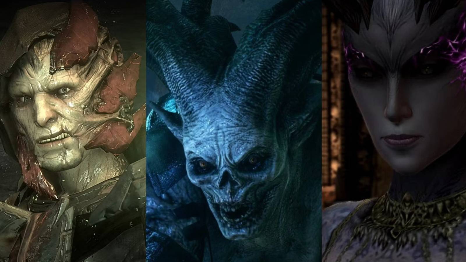 Dragon Age Evil Entities Collage