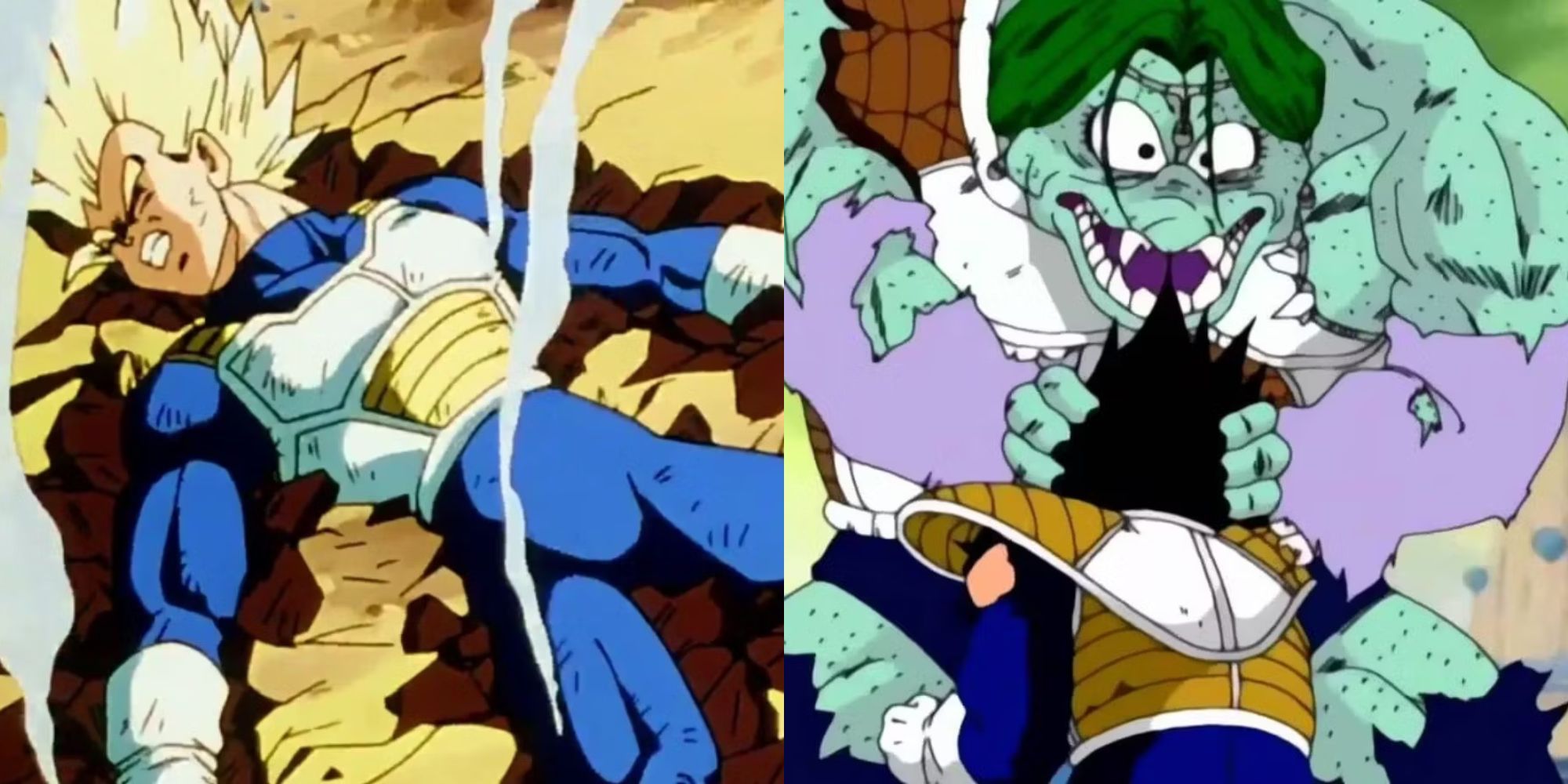 Dragon Ball: Every Canon Fight Vegeta Has Lost