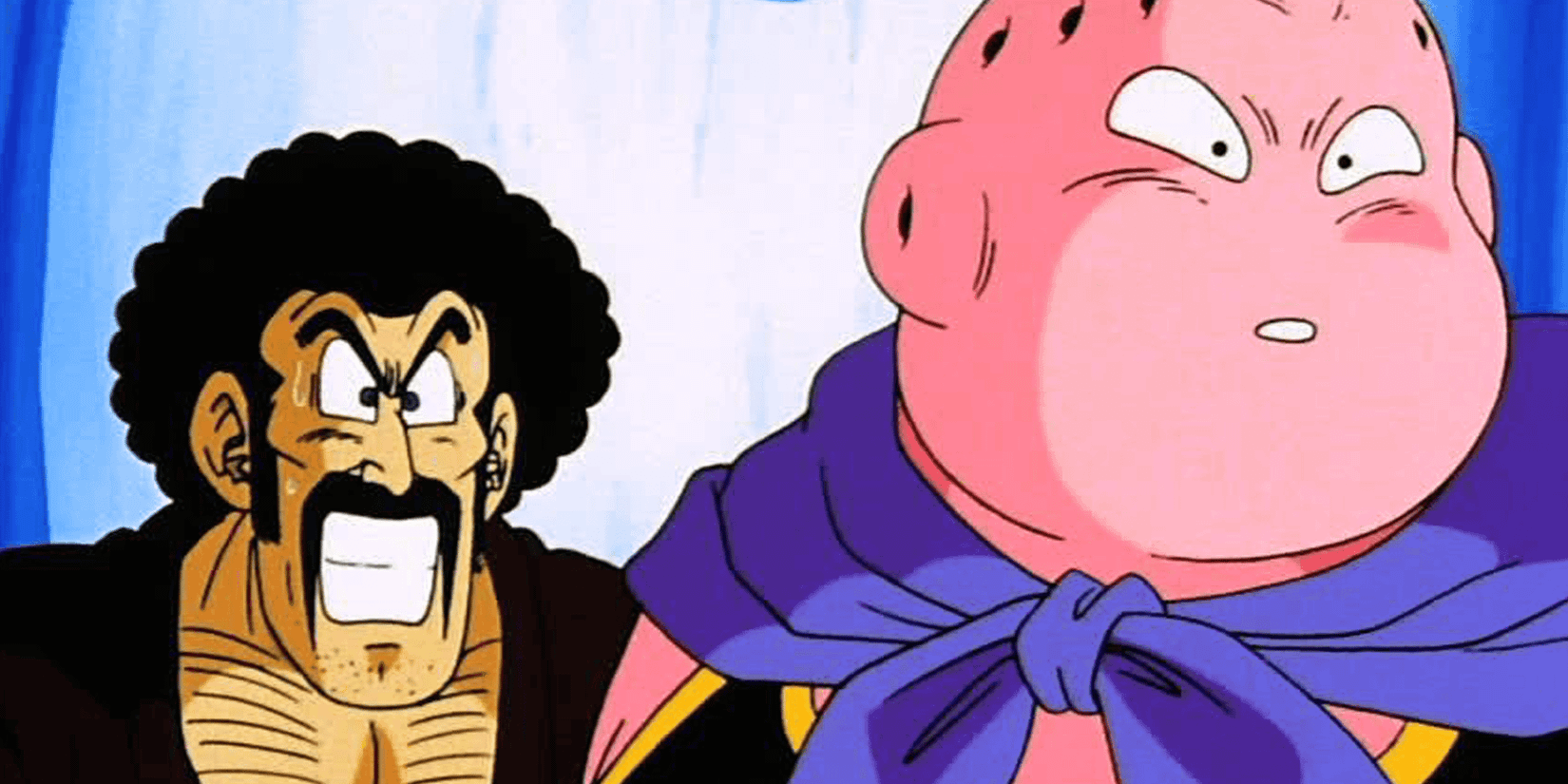 Dragon Ball Satan and Buu shocked