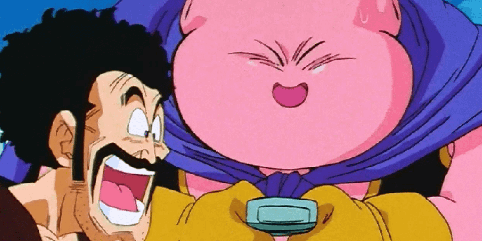 Dragon Ball Satan plays game with Buu