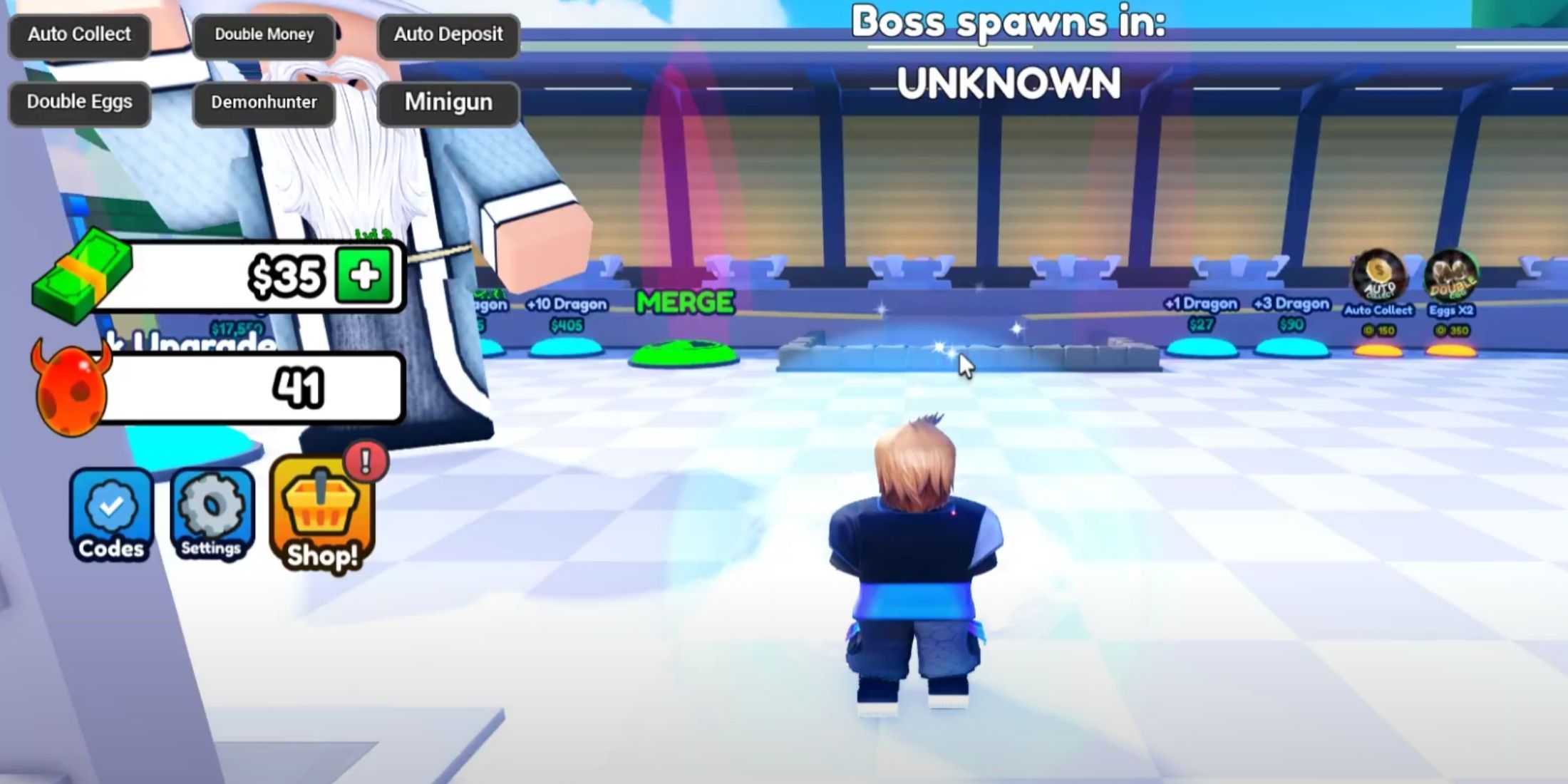 Dragon Merge Tycoon character