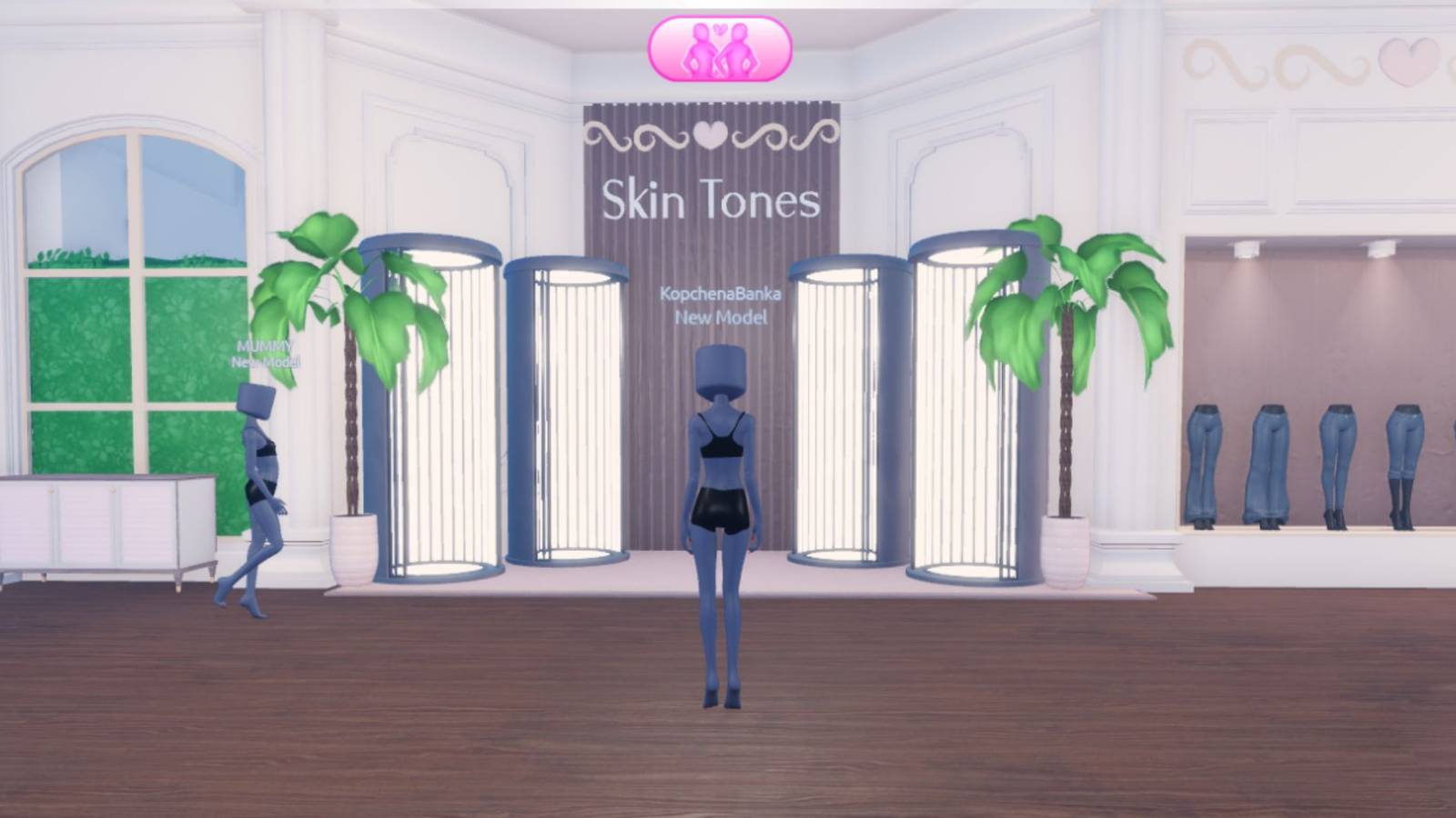 Dress to Impress character