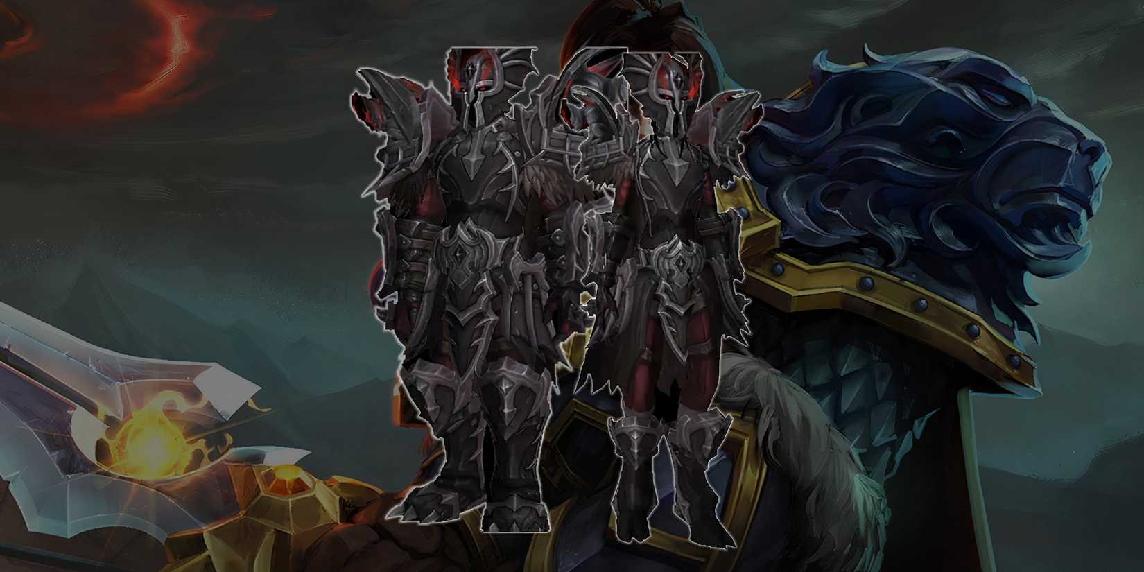 Ebony - Venthyr Covenant Campaign Plate Armor Set