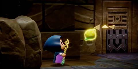 Echoes of Wisdom Zelda wearing a cloak