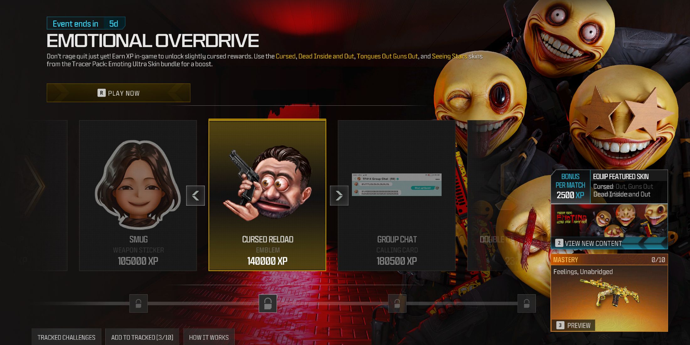 All Emotional Overdrive Rewards In CoD MW3 & Warzone