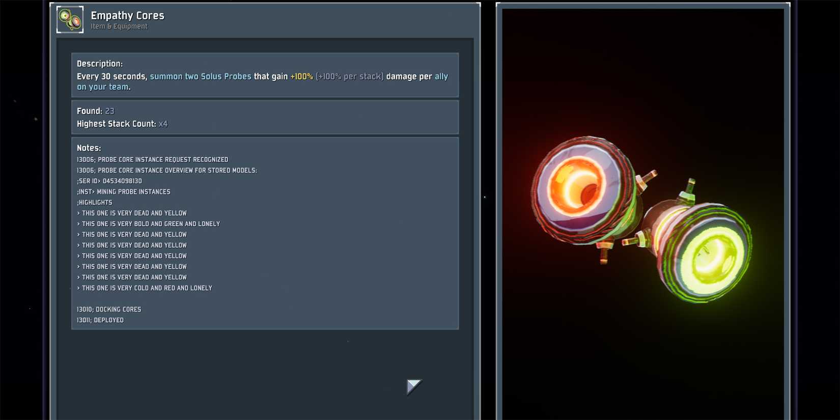 Empathy Cores, Best Boss Items, Risk of Rain 2