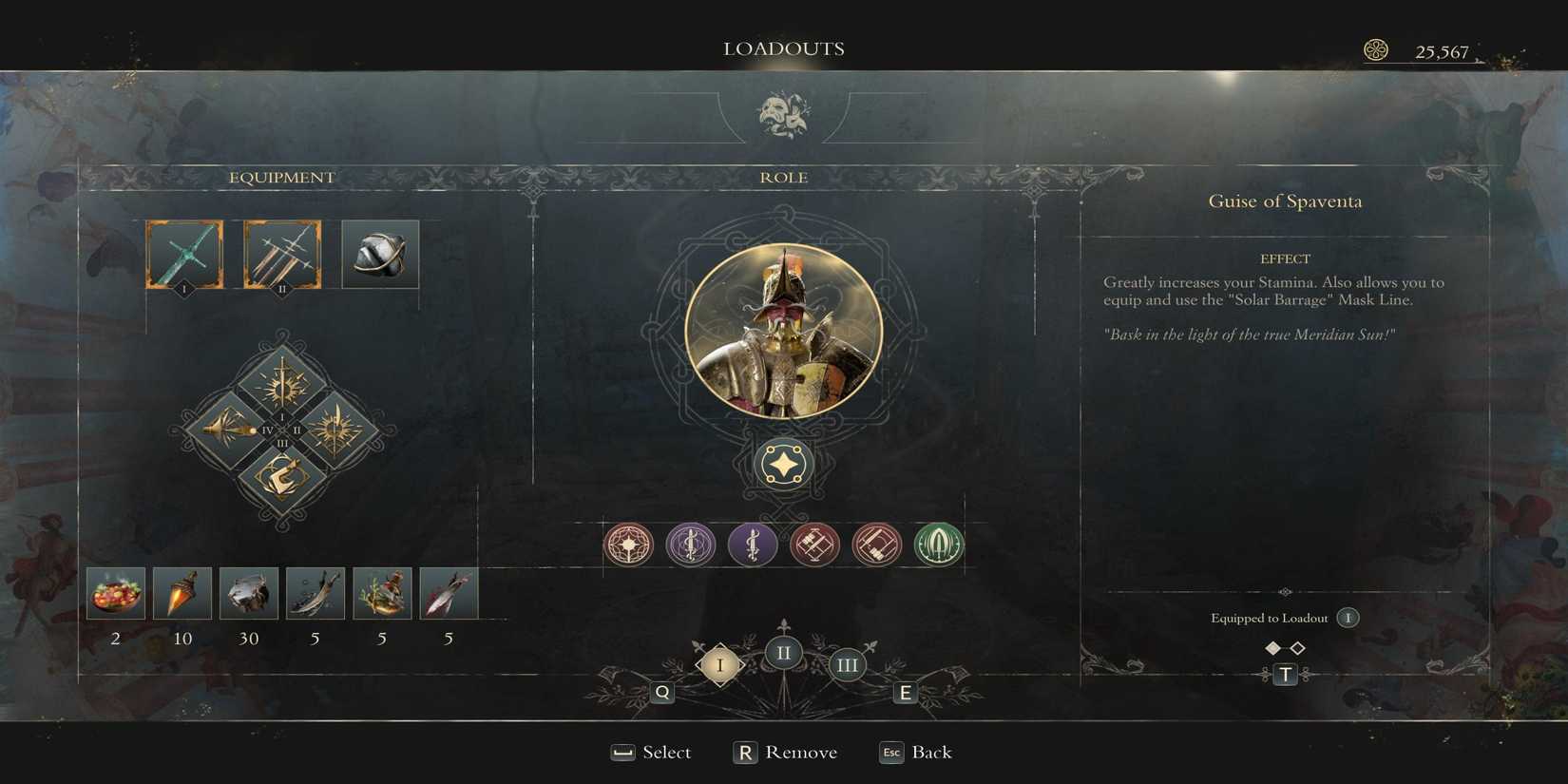 Enotria The Last Song Guise of Spaventa