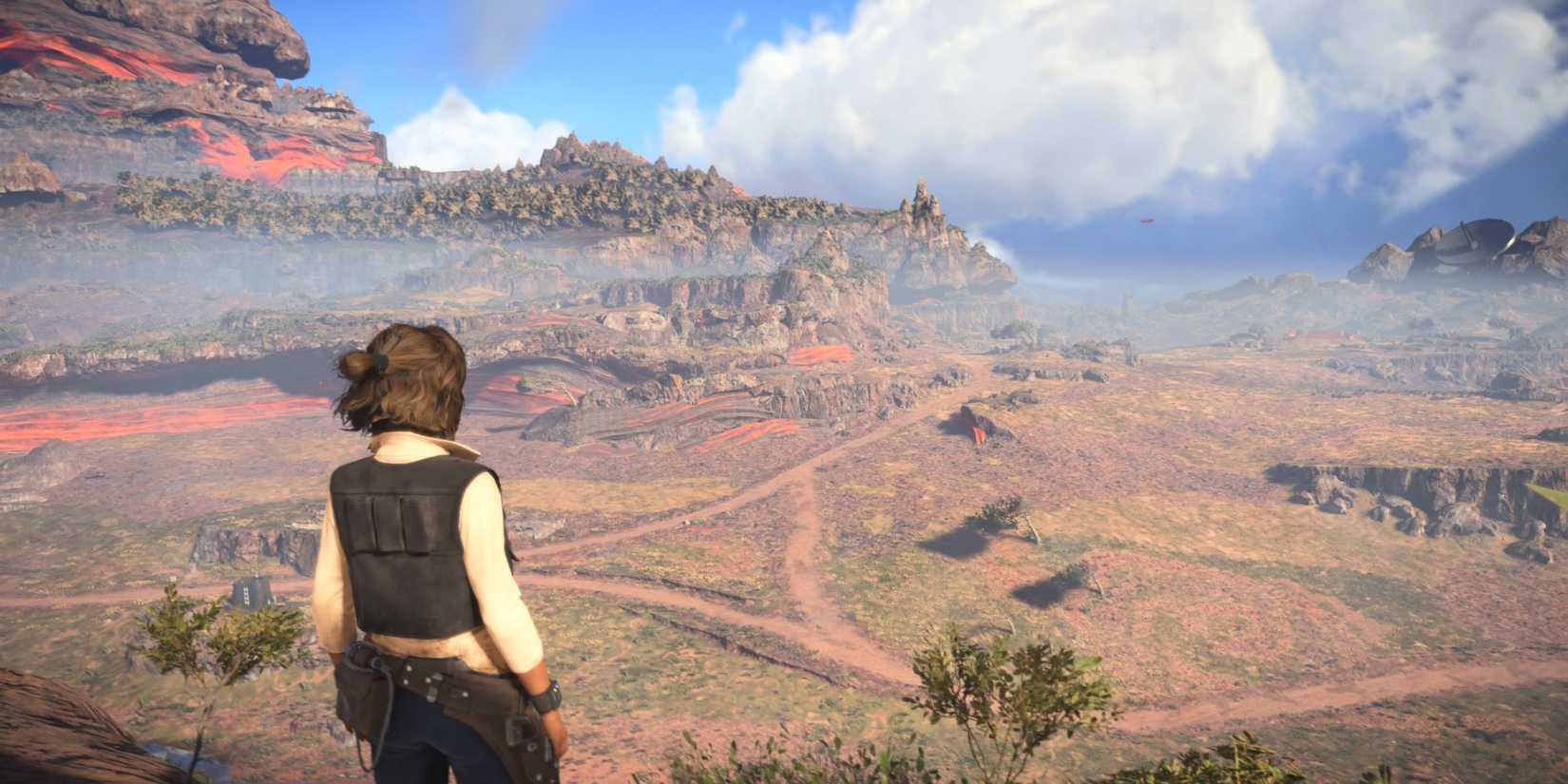 Exploring the wilderness of Toshara in Star Wars Outlaws