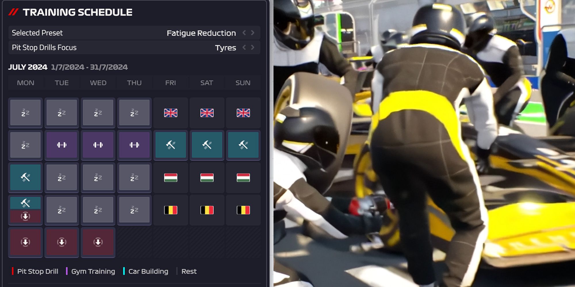 F1 Manager 2024: How To Improve Pit Stops