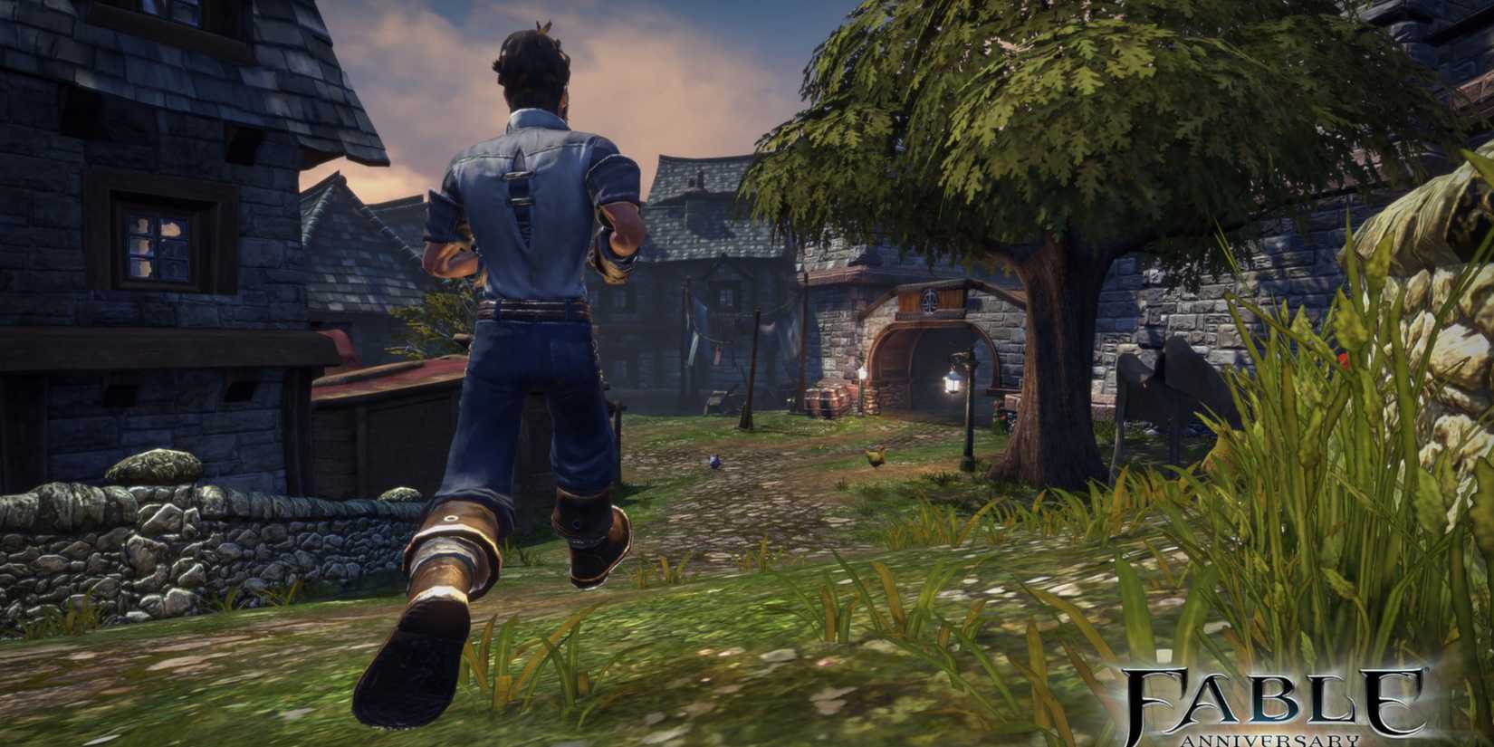 Fable Anniversary official screenshot of Hero running