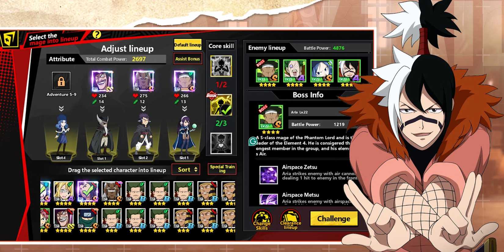 Fairy Legends Tail Quest character