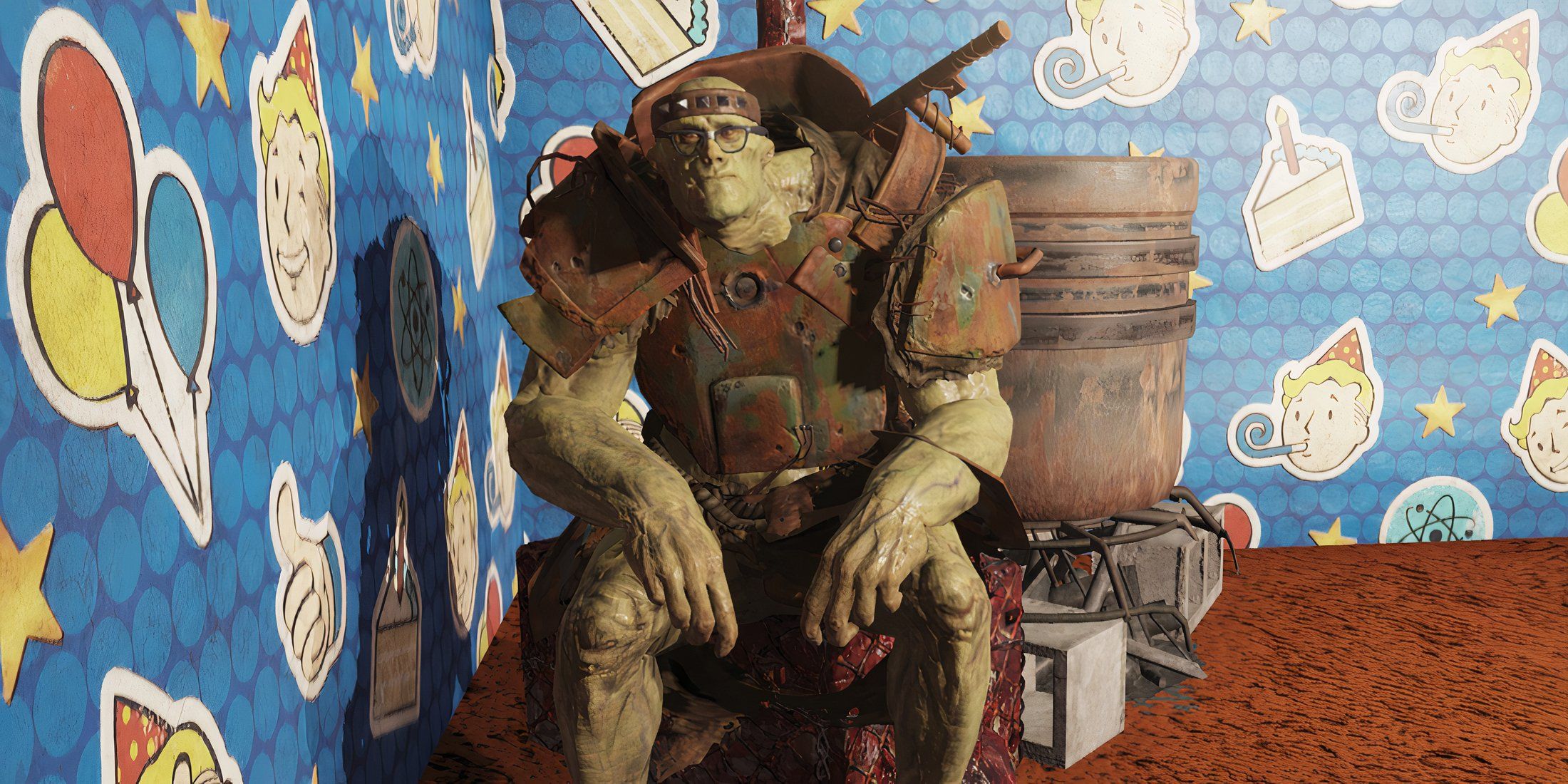 Fallout 76 CAMP ally Maul Super Mutant